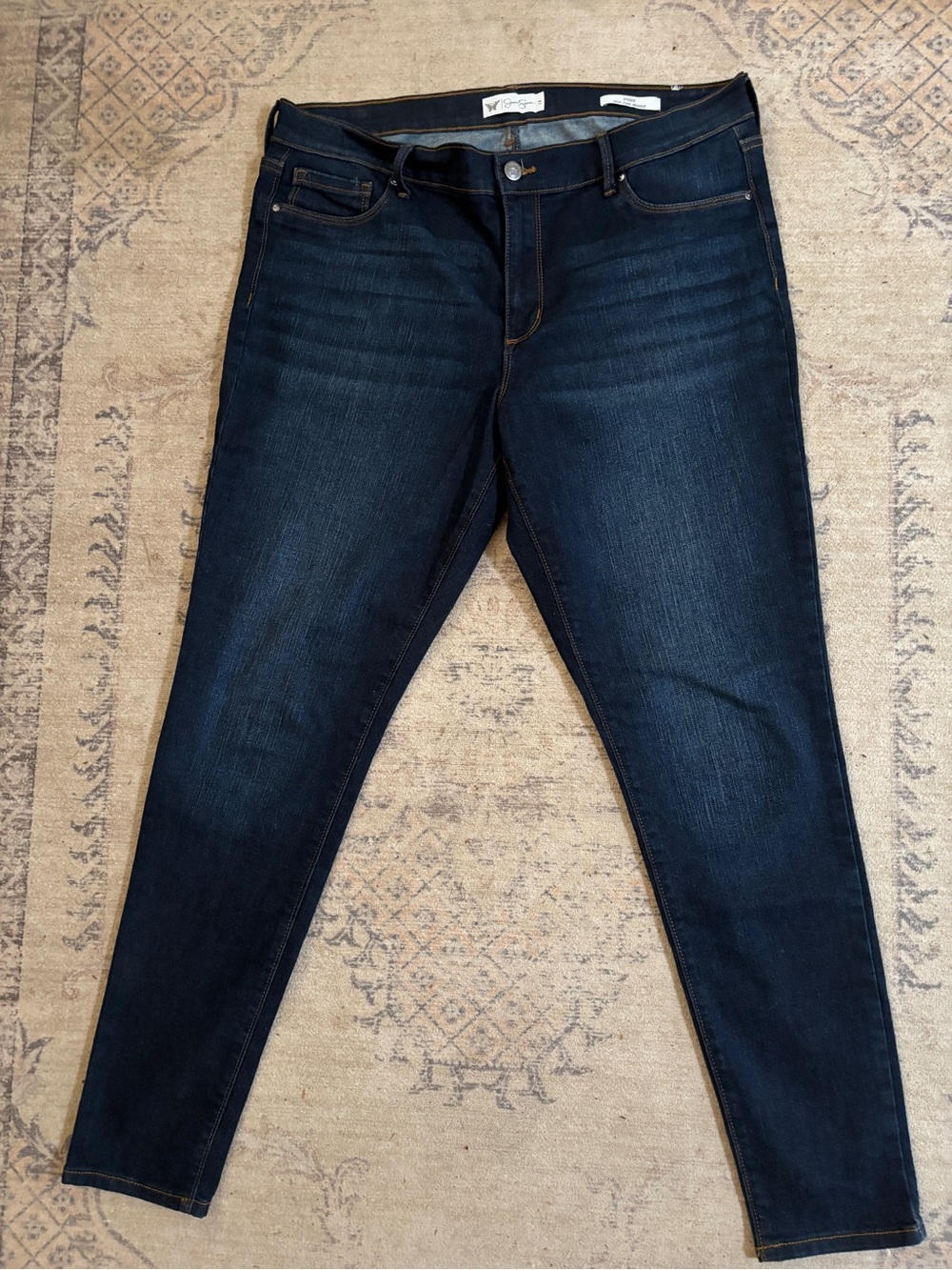 Jessica Simpson Dark Indigo Skinny Jeans